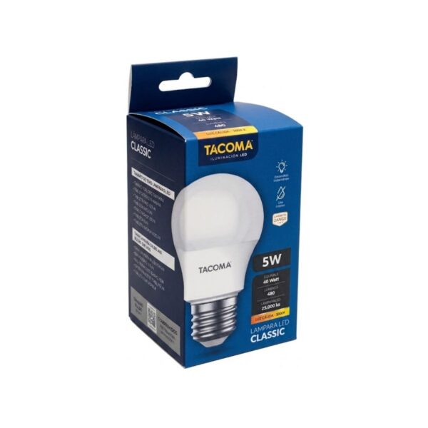 TACOMA LAMPARA BULBO 5W A55 CALIDA (20)