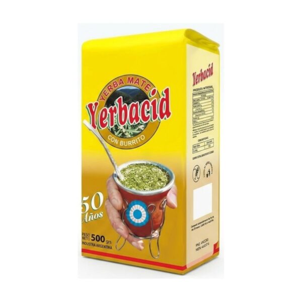 YERBA YERBACID BURRITO X500G(12)