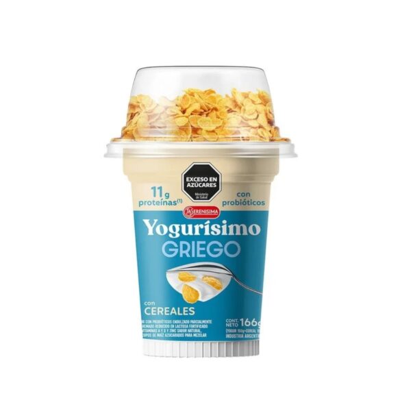 YOGURISIMO GRIEGO C/CEREAL X166G