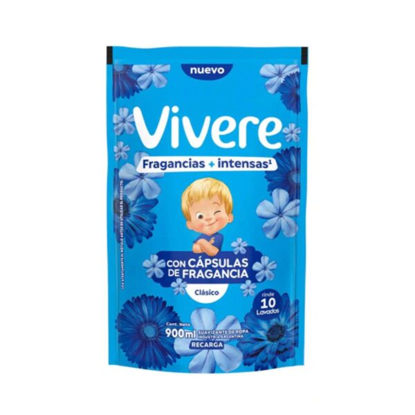 SUAVIZANTE VIVERE X900ML CLÁSICO (12)