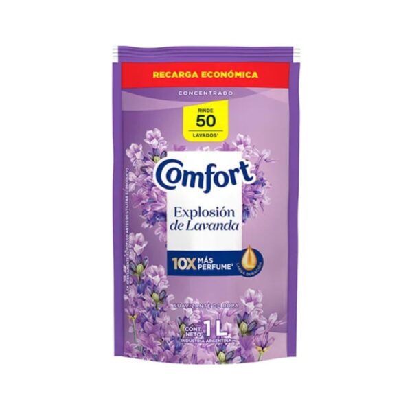 SUAVIZANTE COMFORT 1L50LV EXP.LAVANDA D/PACK (12)