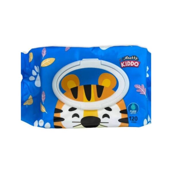TOALLITAS HUMEDAS P/BEBE KIDDO 120 PAÑOS(24)