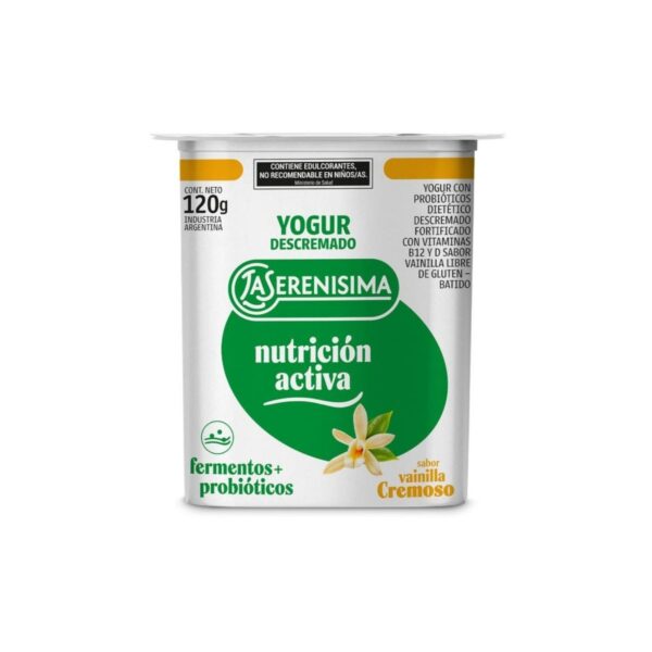 YOGUR LASERENISIMA VAIN. BAT X120G.DESC NUT ACT